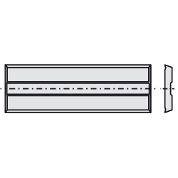 Doosje met 10 stuks wisselmessen Versofix-systeem HW K2250 20 x 5.5 x 1.1